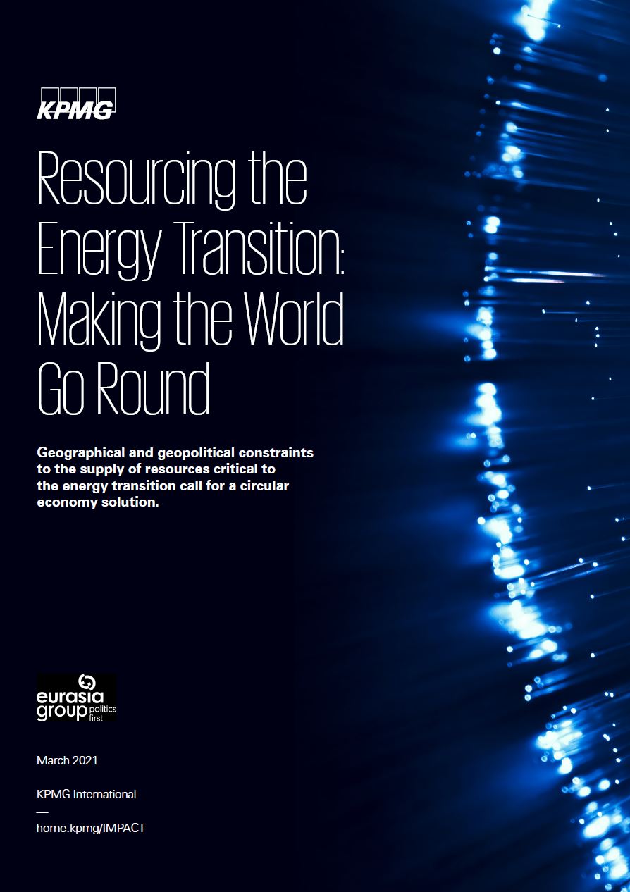 RESOURCING THE ENERGY TRANSITION: MAKING THE WORLD GO ROUND